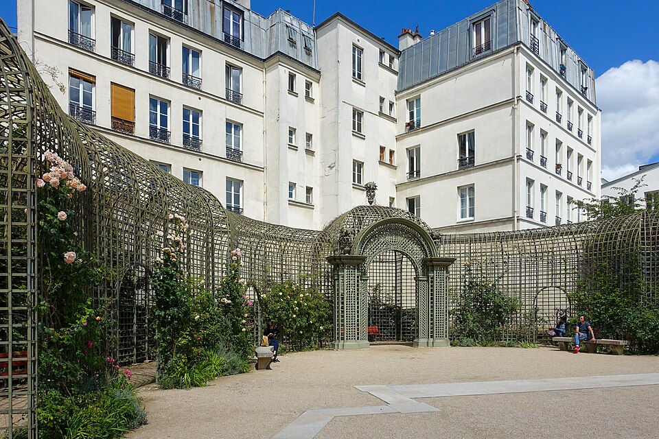 A photograph of Jardin Anne-Frank