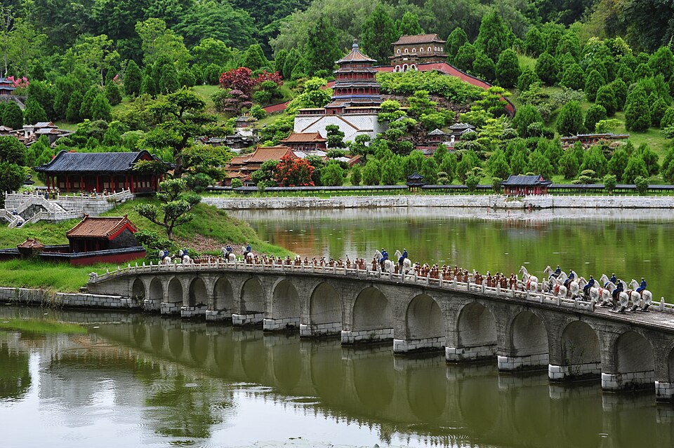 A photograph of Splendid China Folk Village