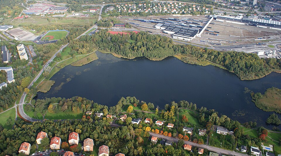 A photograph of Råstasjön
