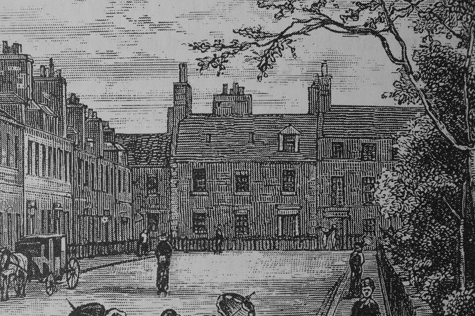 A photograph of George Square