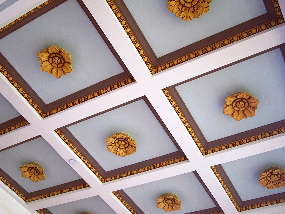 A photograph of Getty Villa