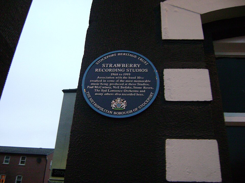 A photograph of Strawberry Studios