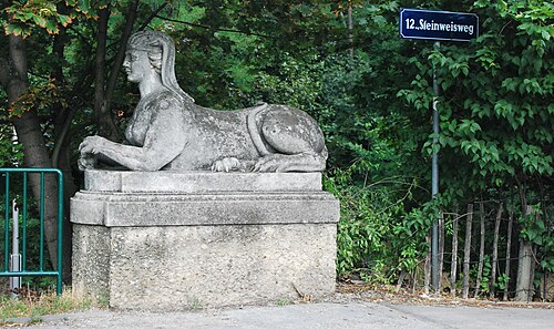 Sphingen an der Tivolibrücke