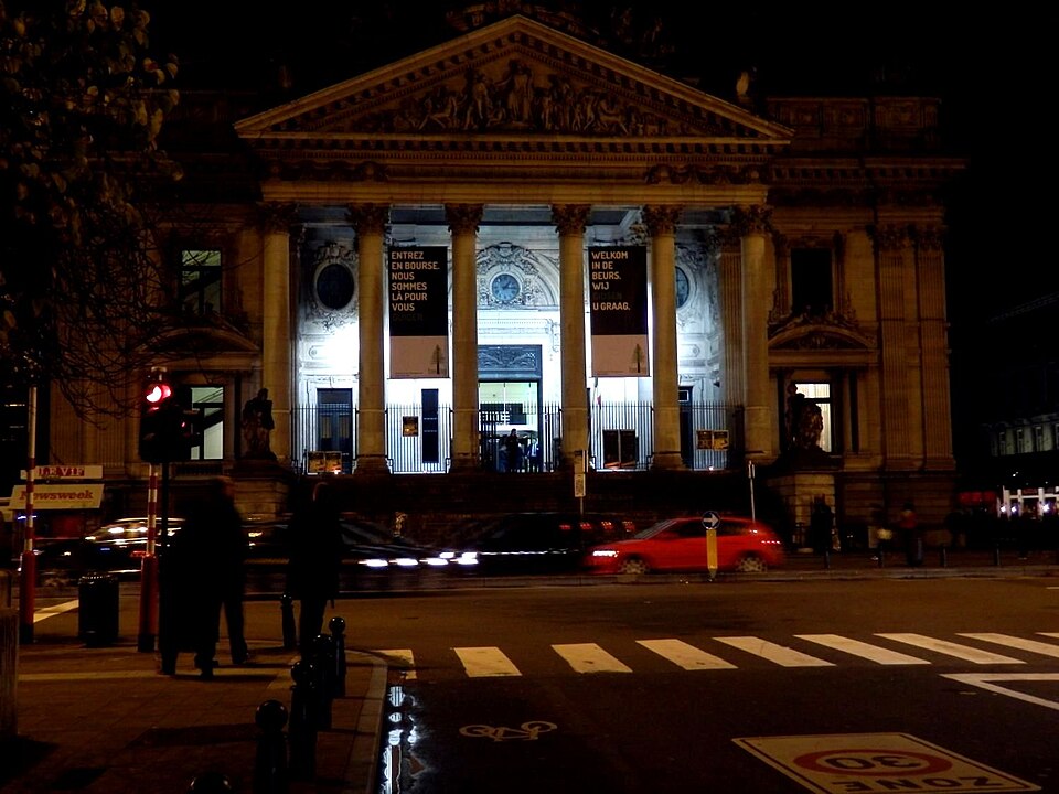 A photograph of Bourse Palace