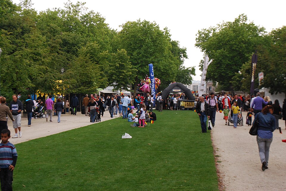 A photograph of Brussels Park