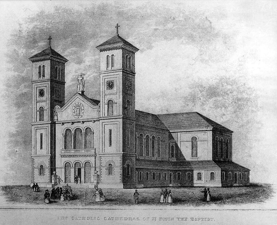 A photograph of Basilica of St John