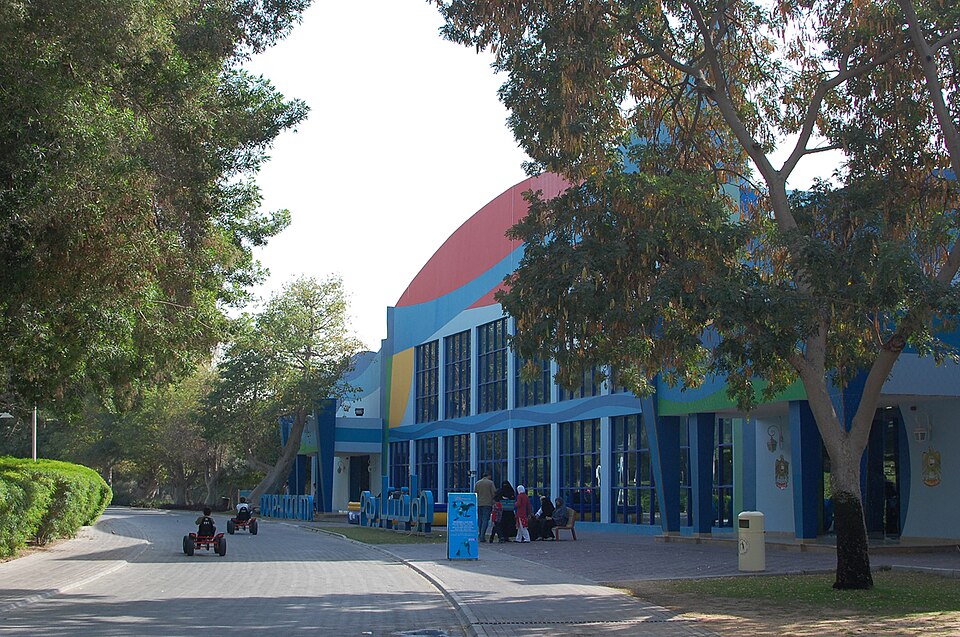 A photograph of Dubai Dolphinarium