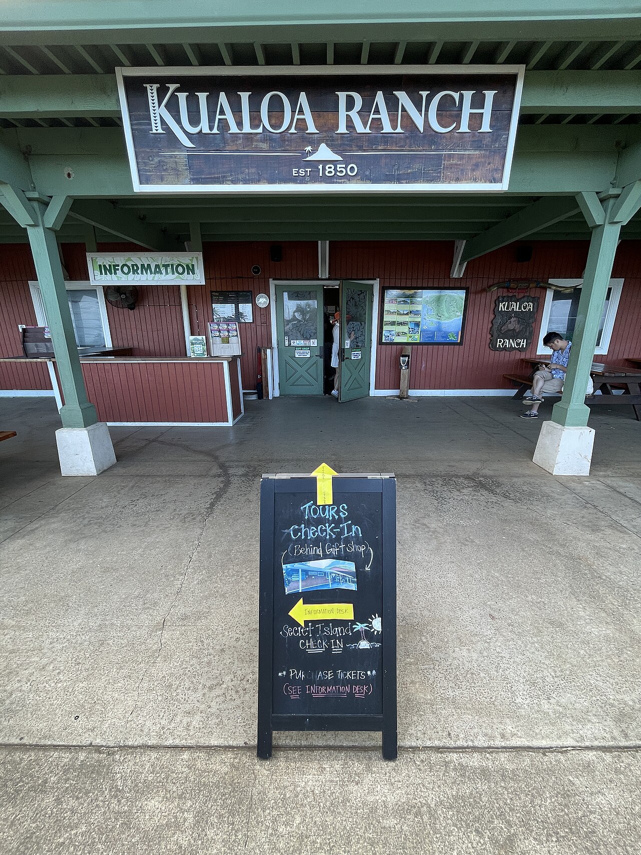 A photograph of Kualoa Ranch