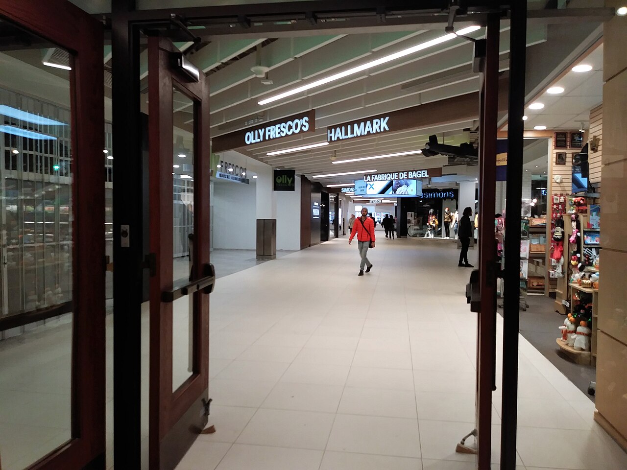 A photograph of Underground City