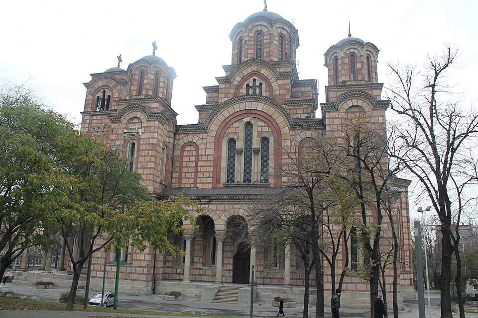 A photograph of St. Mark's Church