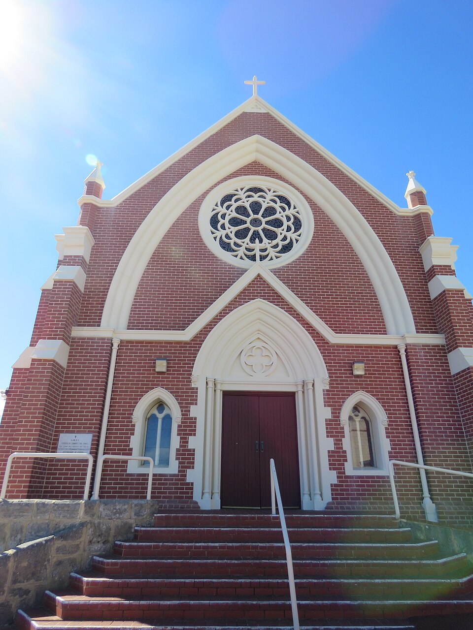 A photograph of Christ the King Church