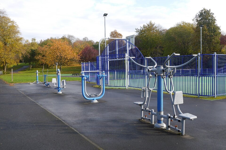 A photograph of Ruchill Park