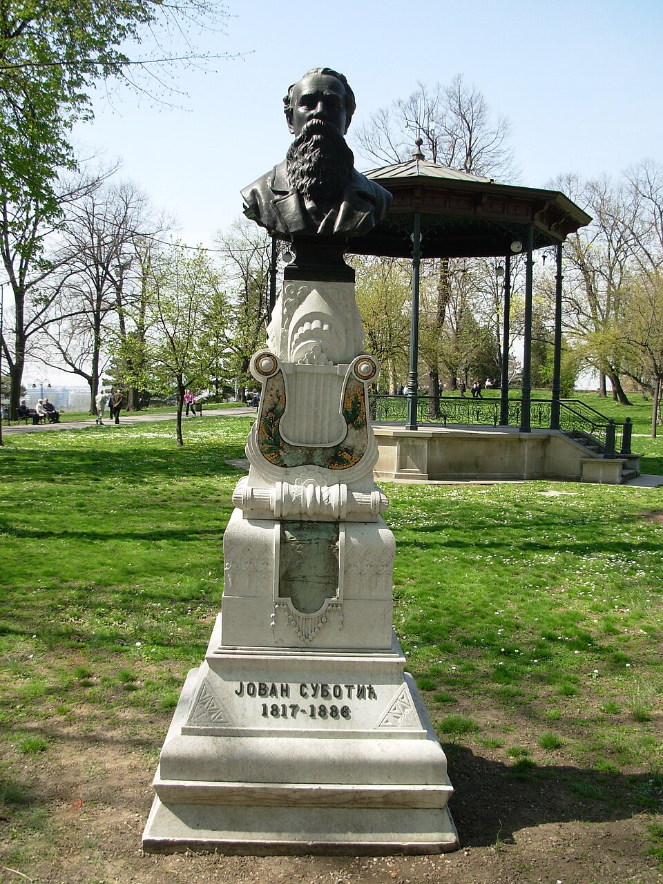 A photograph of Bust of Jovan Subotić