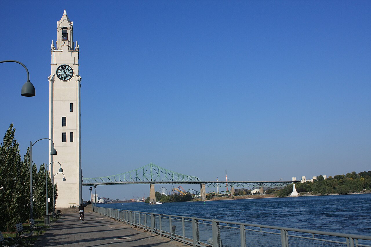A photograph of Montreal Clock Tower