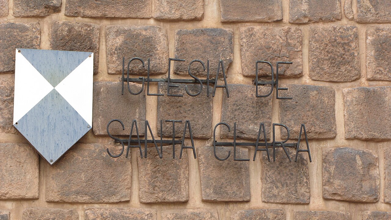 A photograph of Santa Clara Church