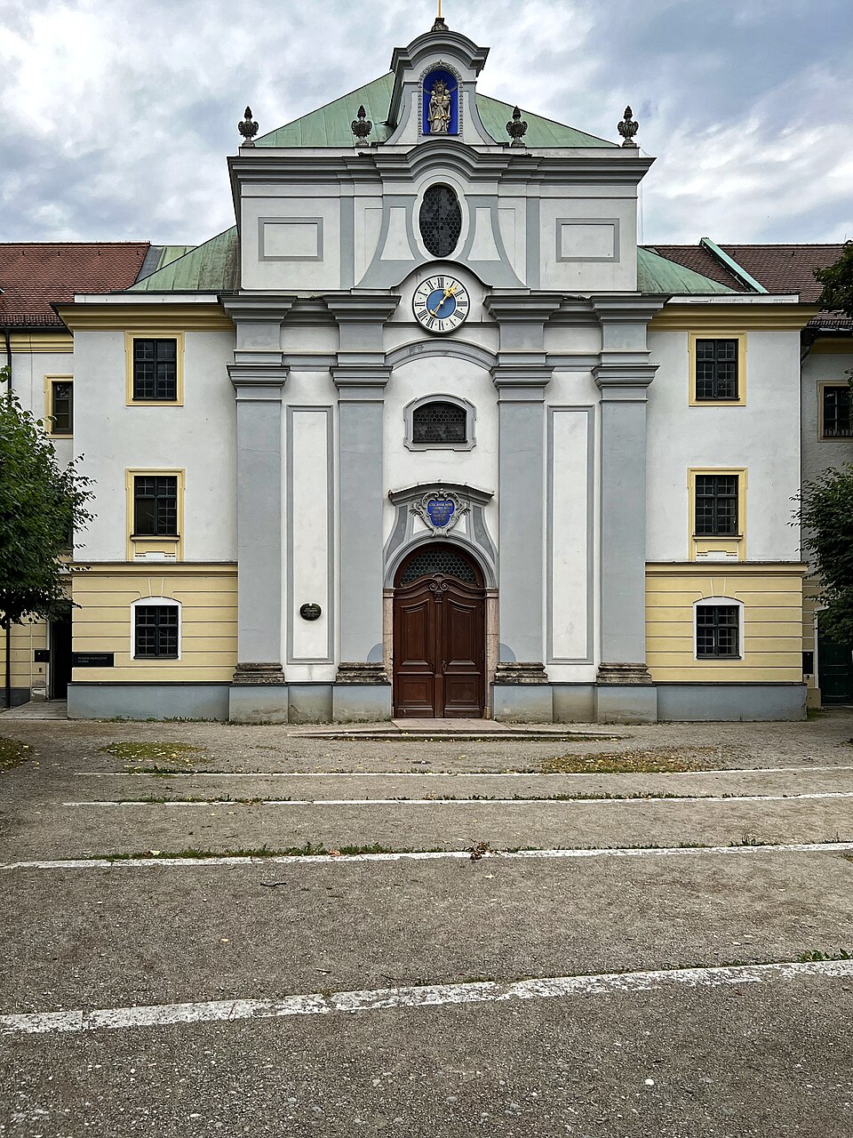 A photograph of Abbey Church of St. Anna
