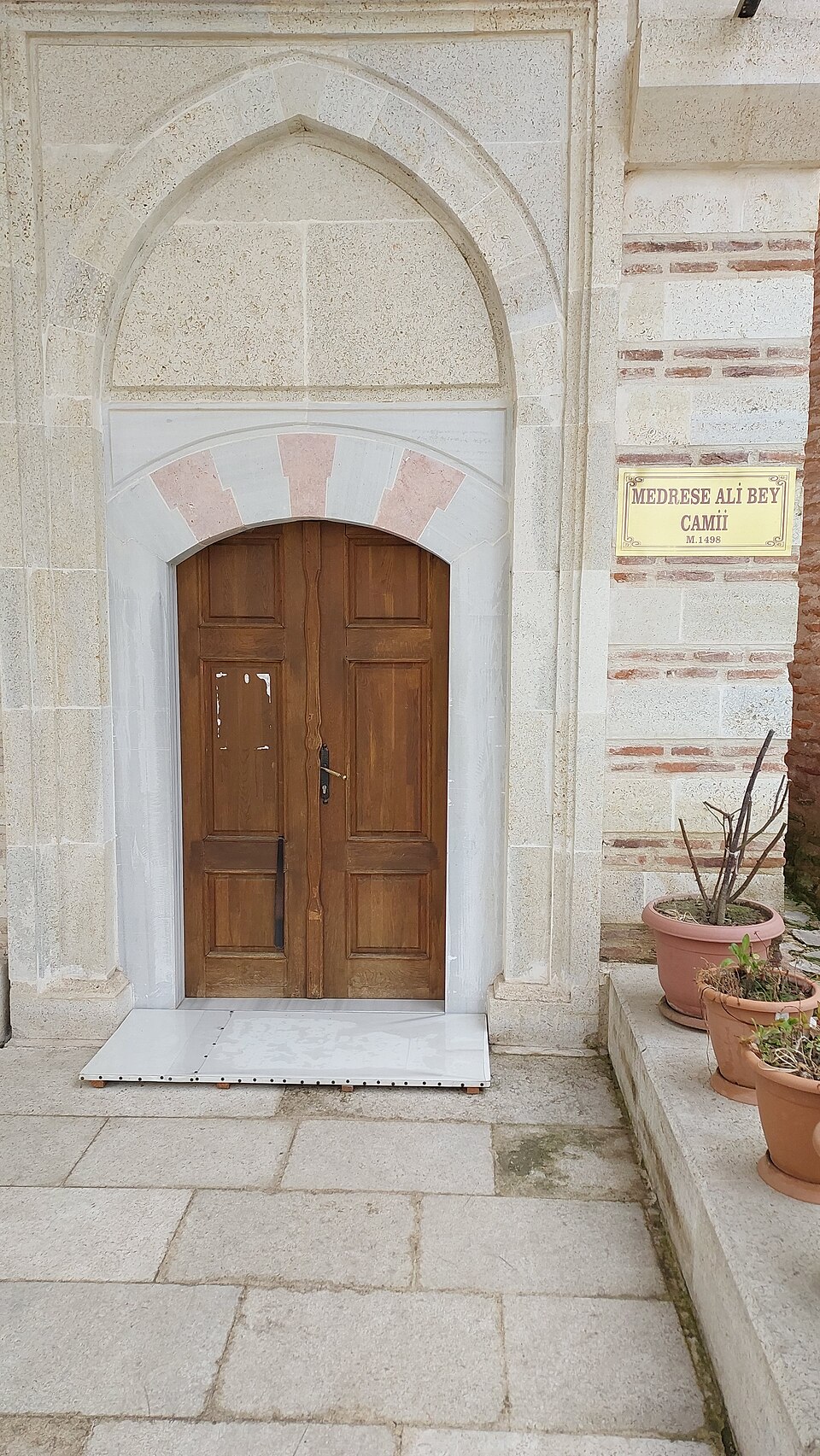 A photograph of Ali Bey Mosque