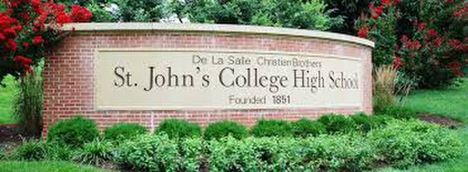 A photograph of St. John's College High School