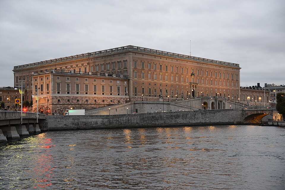 A photograph of Stockholm Palace