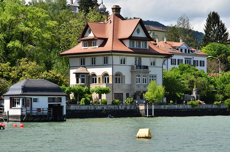 A photograph of Strandbad Wollishofen