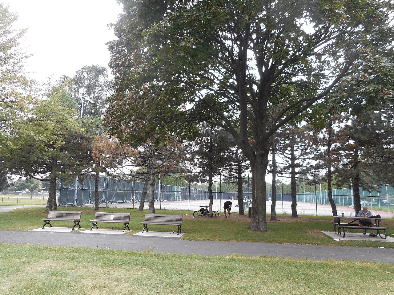A photograph of Parc Beaubien