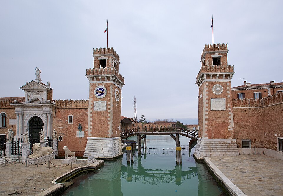 A photograph of Venetian Arsenal
