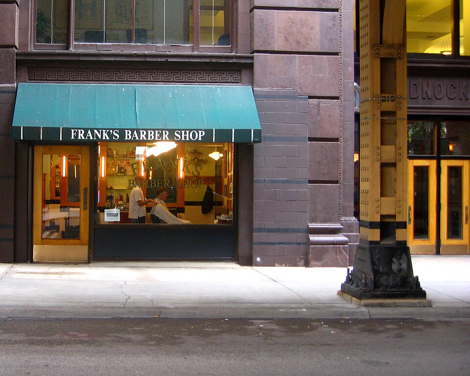 A photograph of Monadnock Building