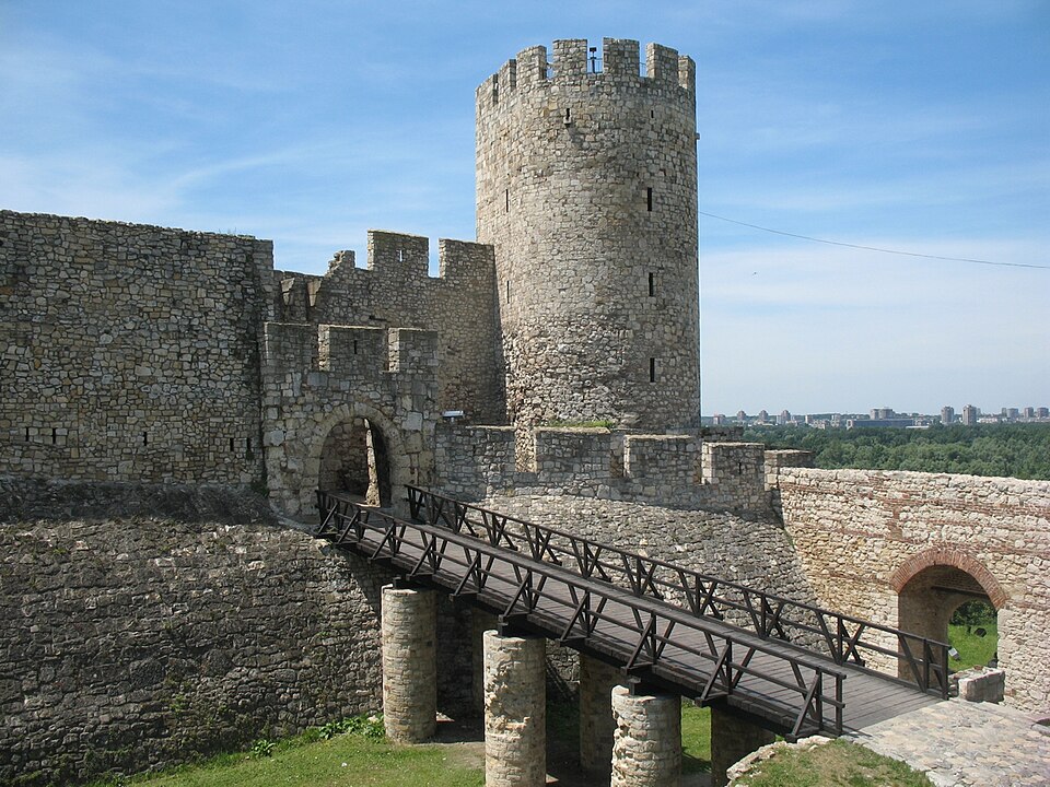 A photograph of Belgrade Fortress