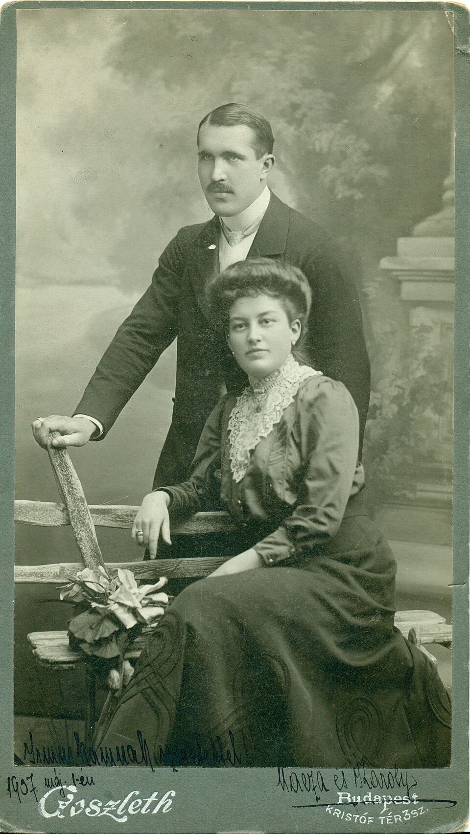 A photograph of Gundel Károly