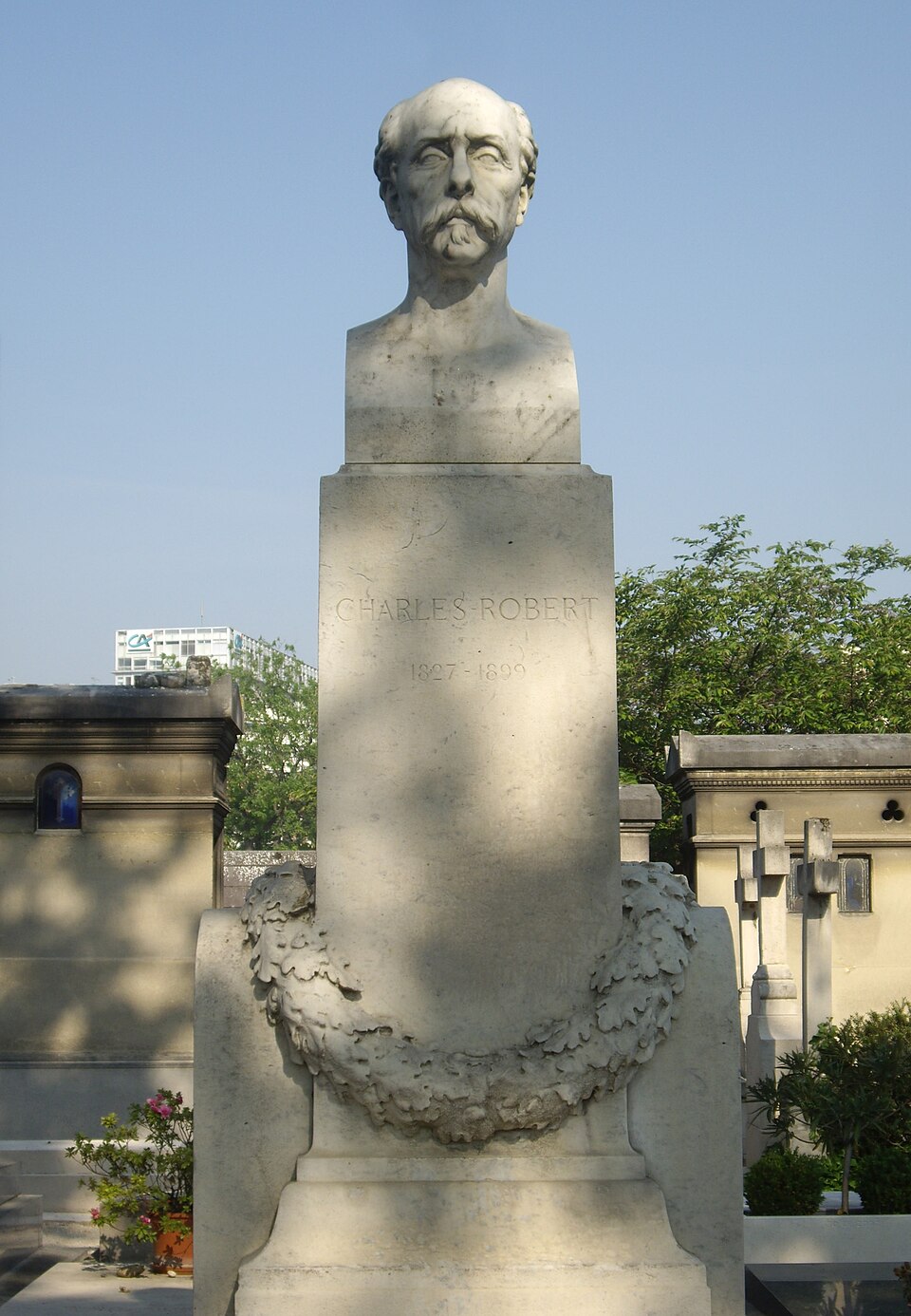 A photograph of Charles Robert 1827-1899