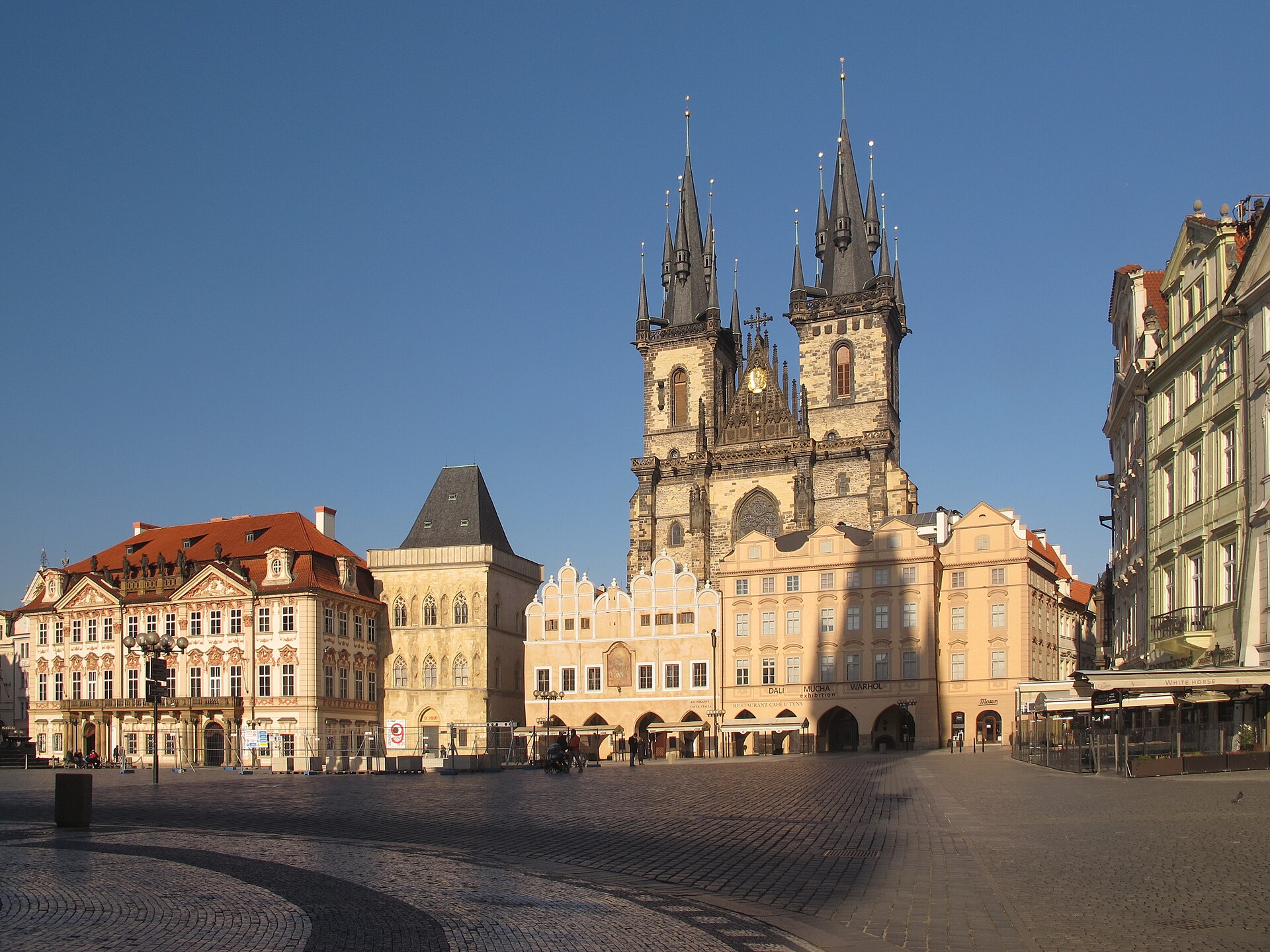 Uma fotografia de Staroměstské náměstí
