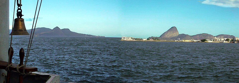 A photograph of Ilha Fiscal