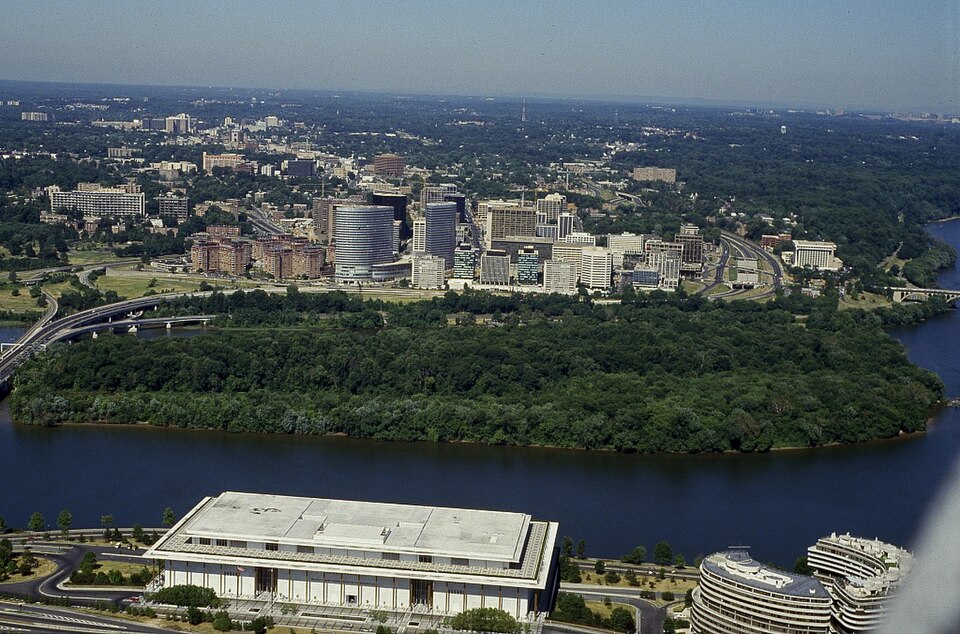 A photograph of Theodore Roosevelt Island