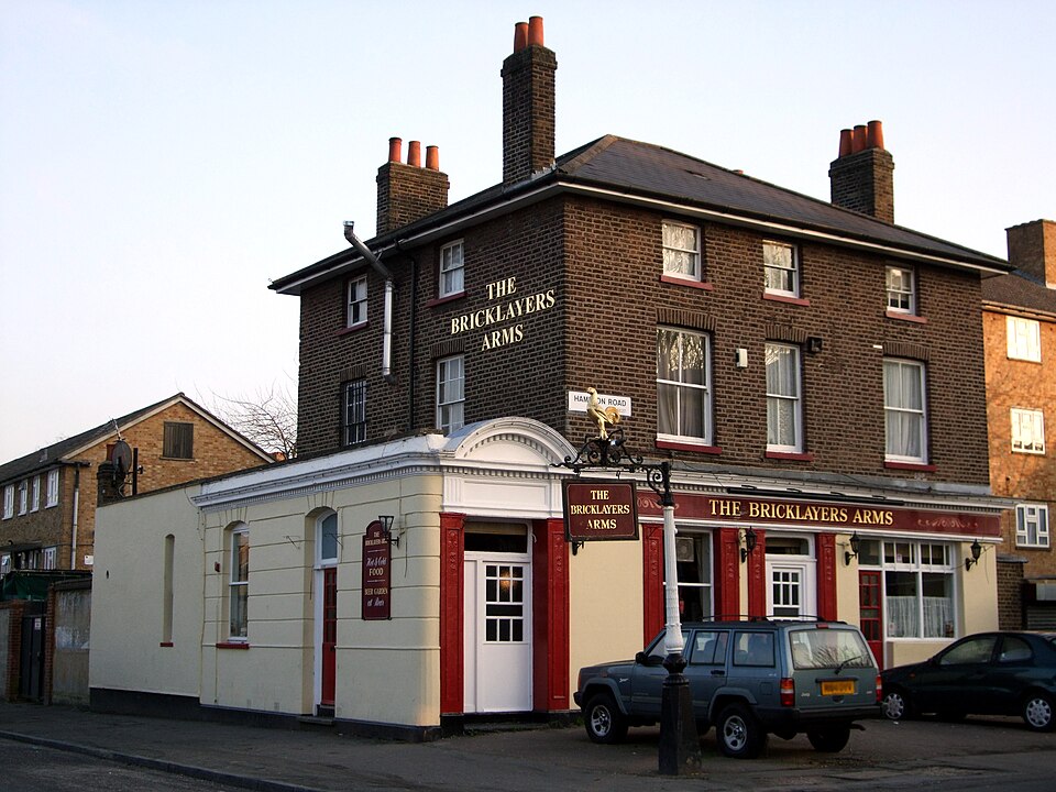 A photograph of The Bricklayers Arms