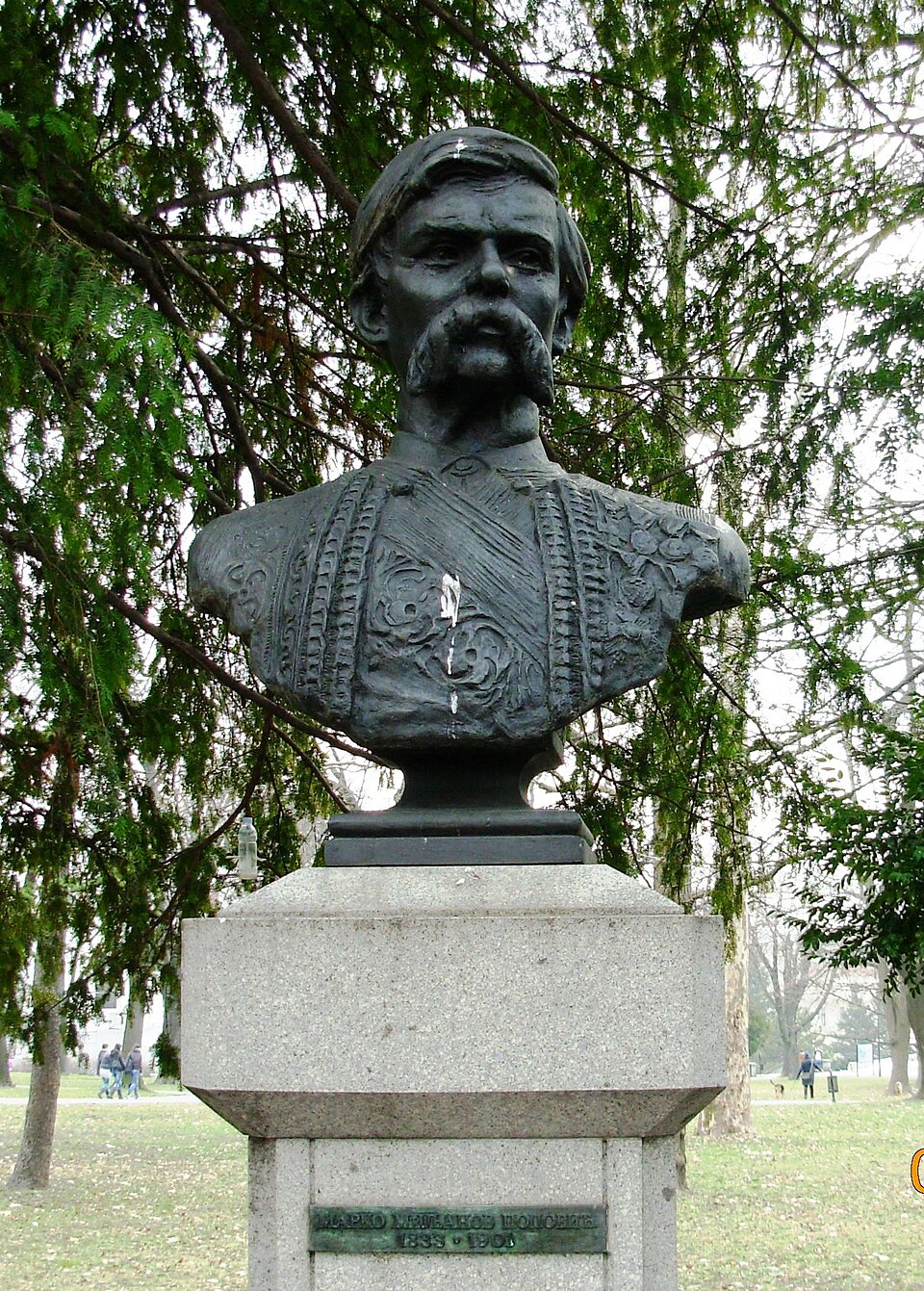 A photograph of Bust of Marko Miljanov