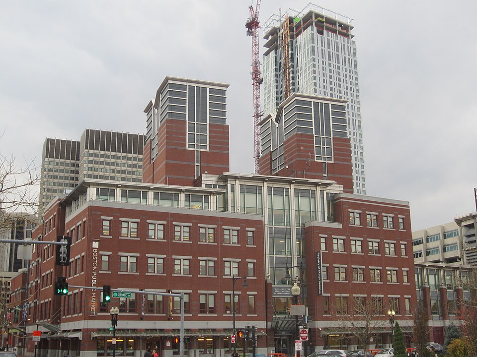 A photograph of Boston Public Market