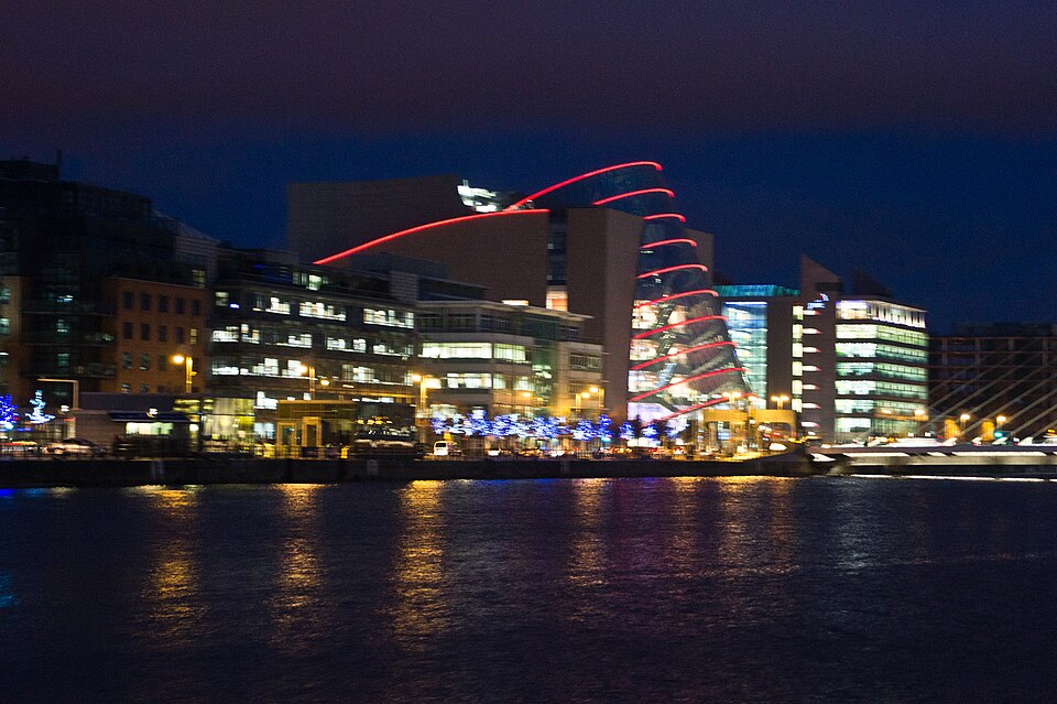 A photograph of Convention Centre Dublin