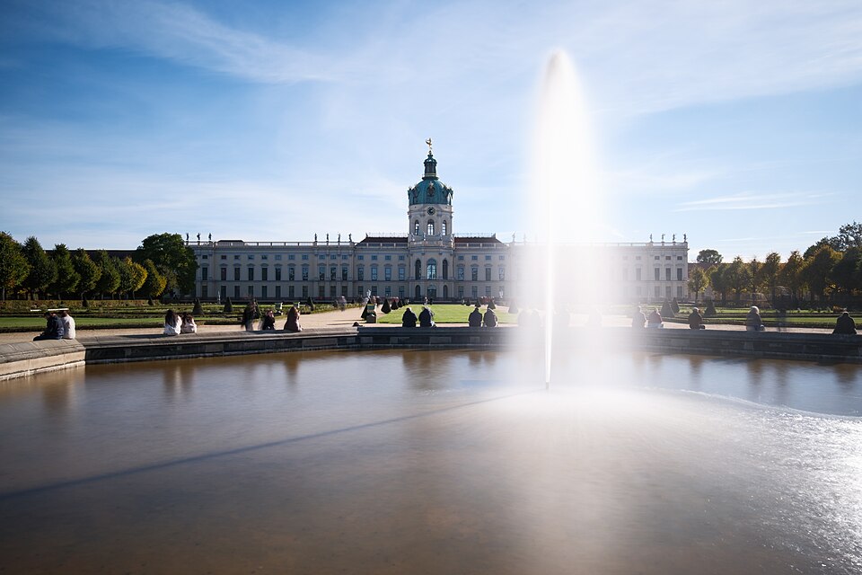 A photograph of Charlottenburg Palace