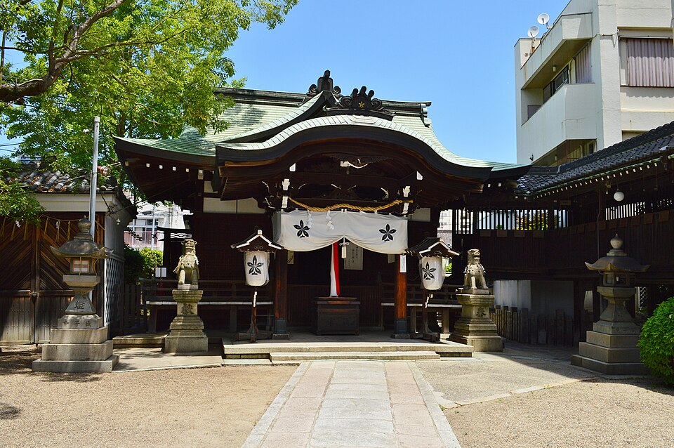 A photograph of Himekoso Shrine