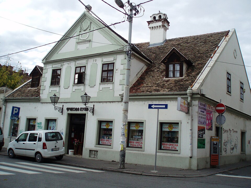 A photograph of Ičko’s House