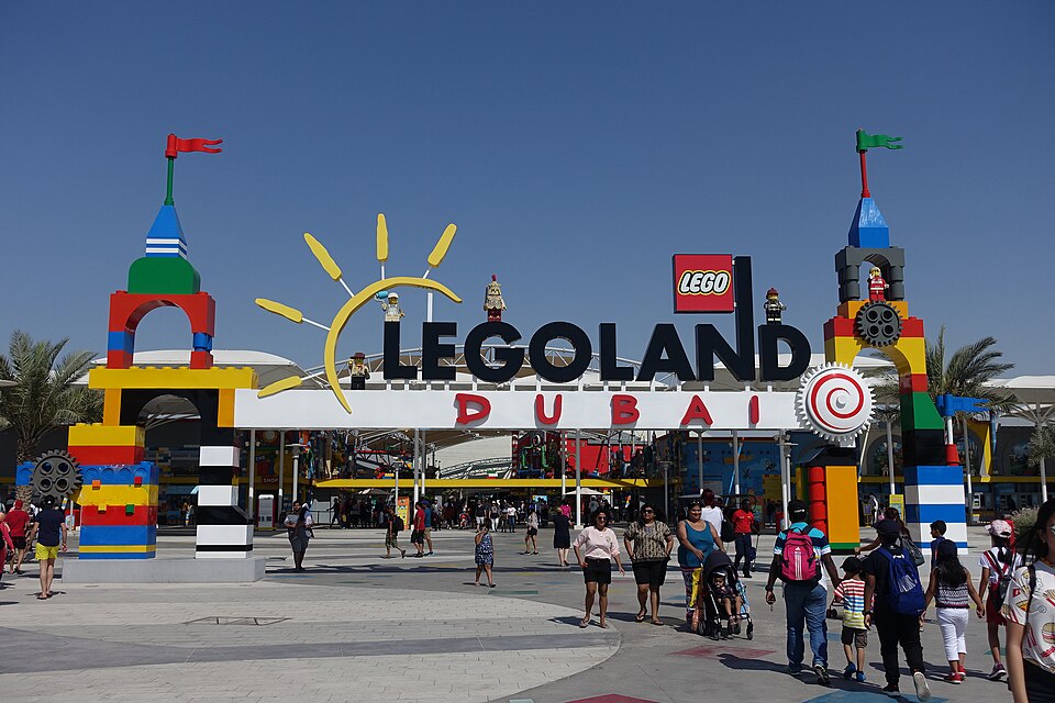 A photograph of Legoland Dubai
