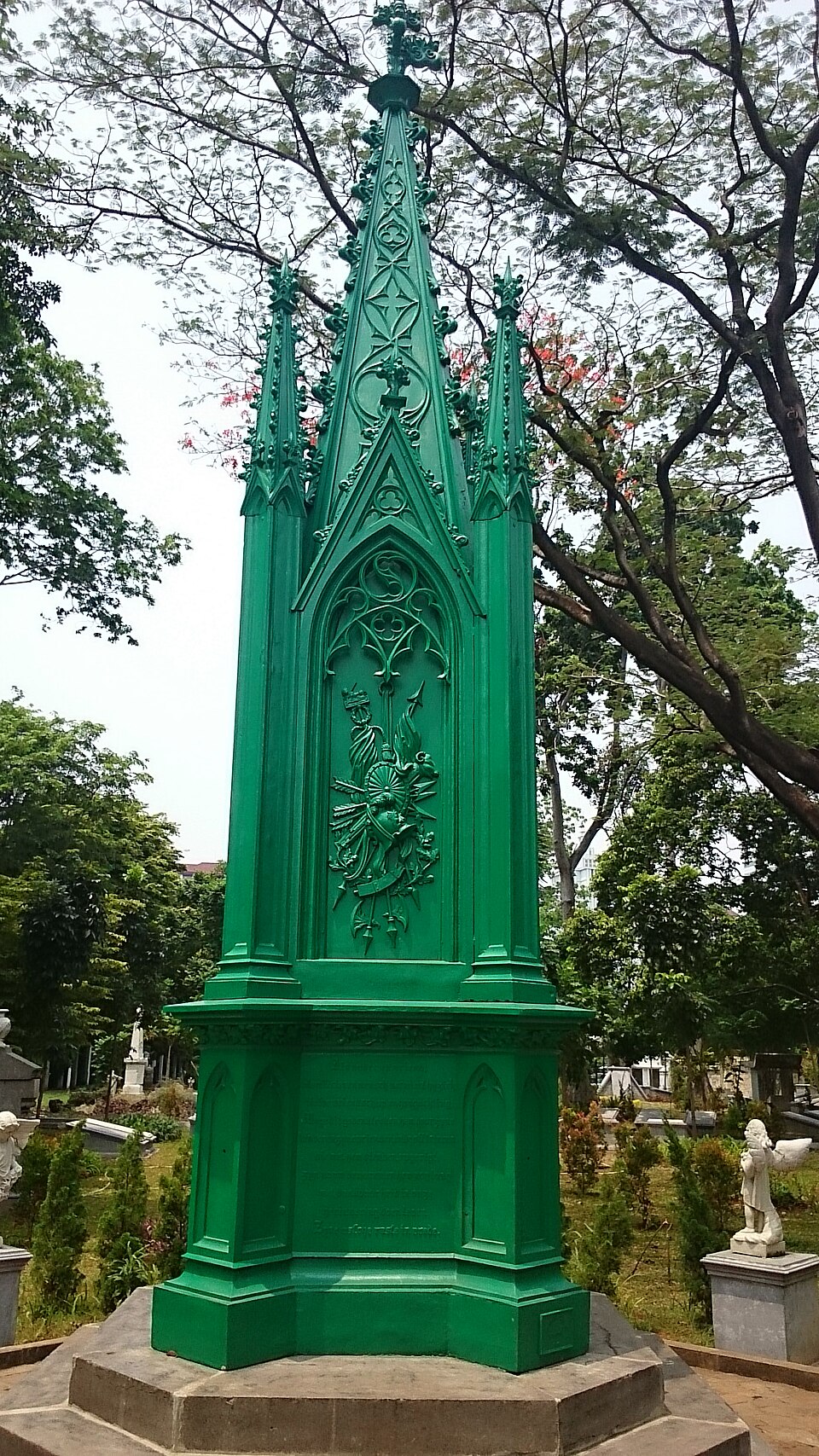 A photograph of Taman Prasasti Museum