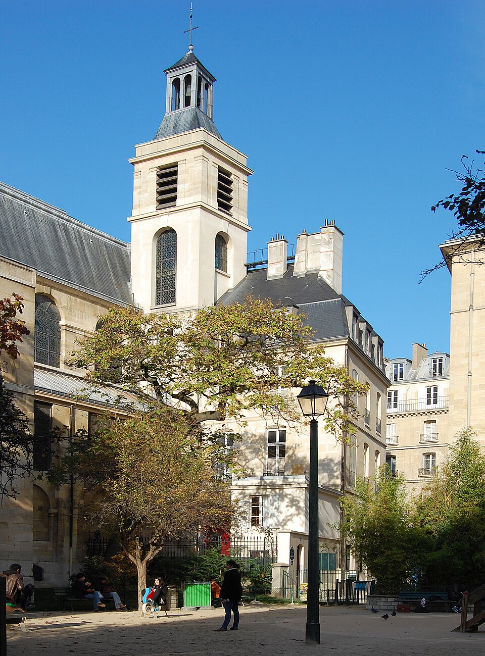 A photograph of Notre-Dame-des-Blancs-Manteaux