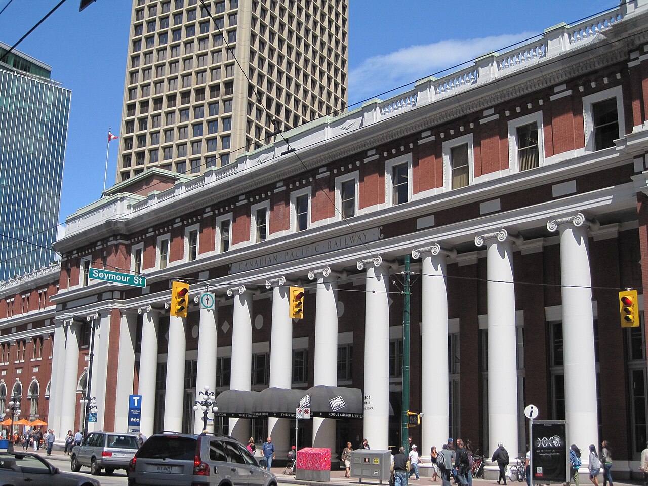 A photograph of Waterfront station