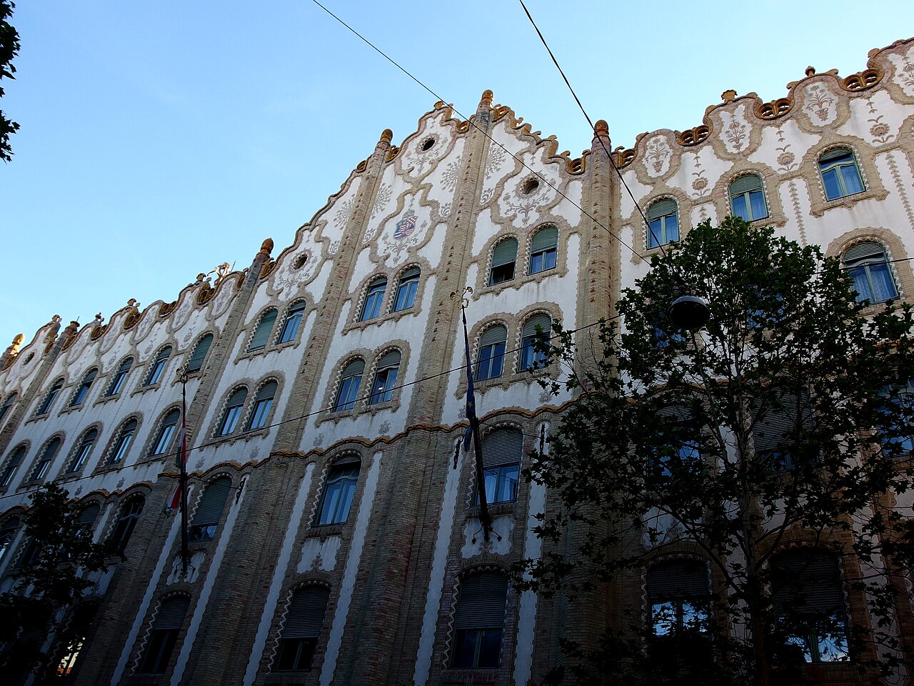 Former building of Postal Savings Bank Budapest fotoğrafı