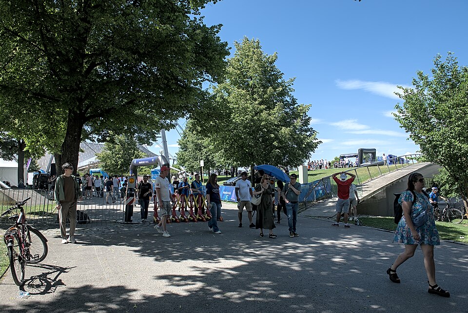 A photograph of Olympiapark