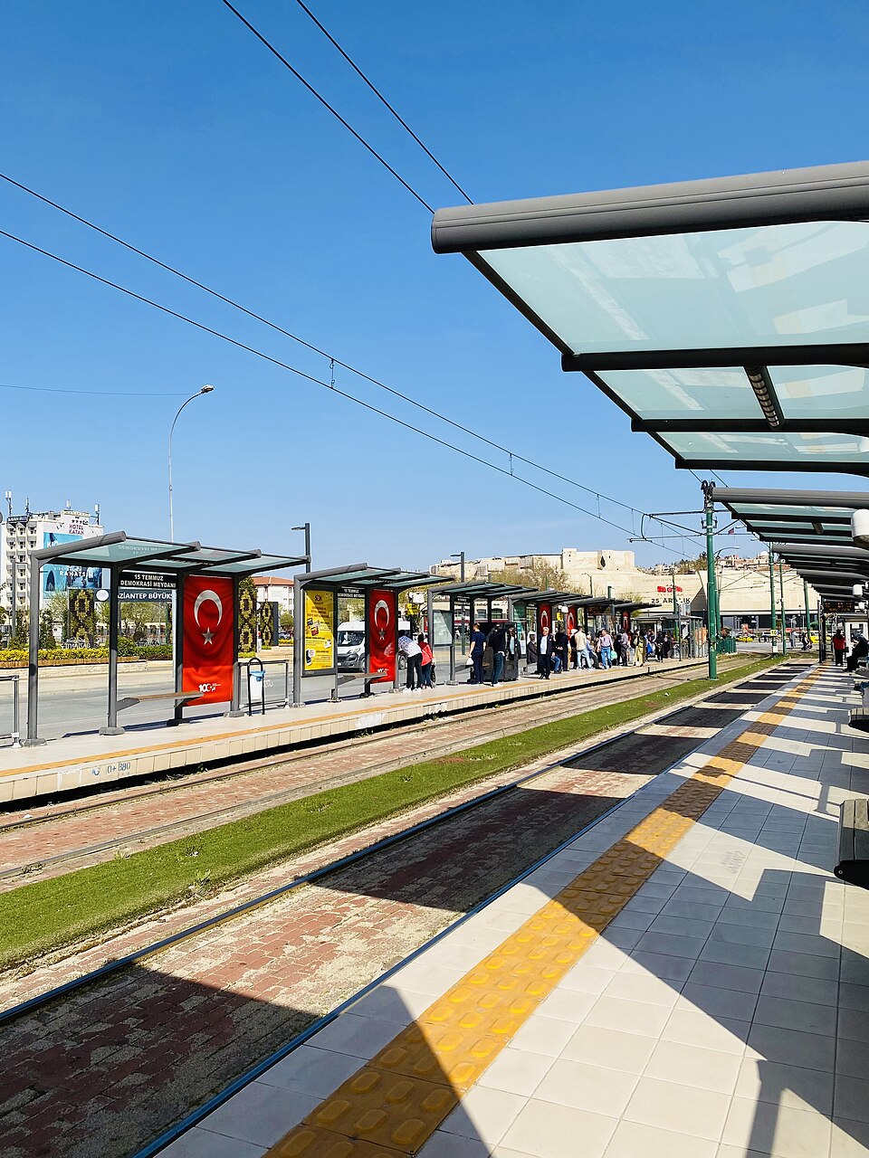 A photograph of Demokrasi Meydanı
