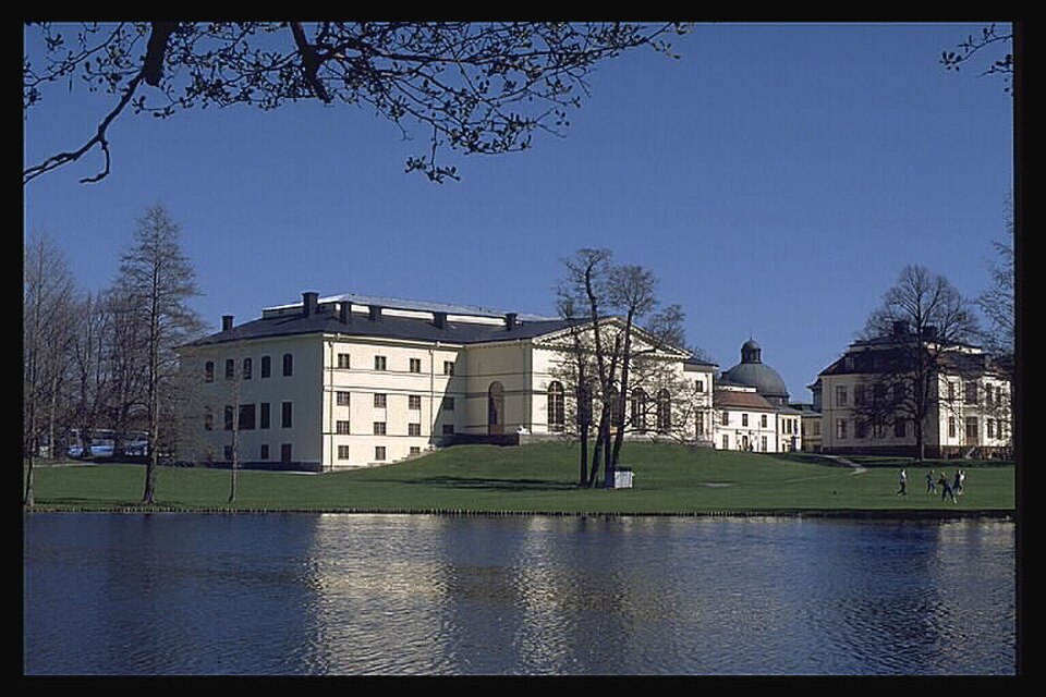 A photograph of Drottningholm Palace Theatre