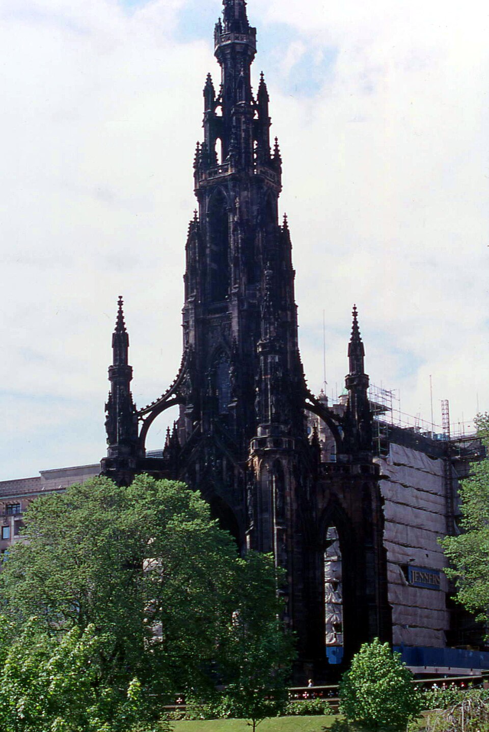 A photograph of Scott Monument