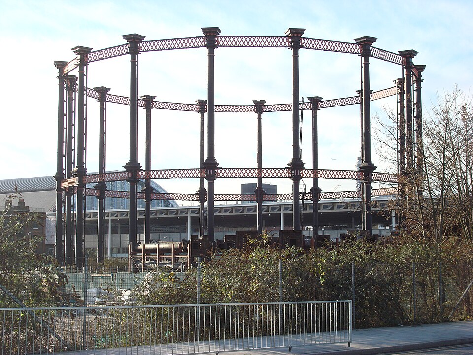 A photograph of Gasholder No. 8